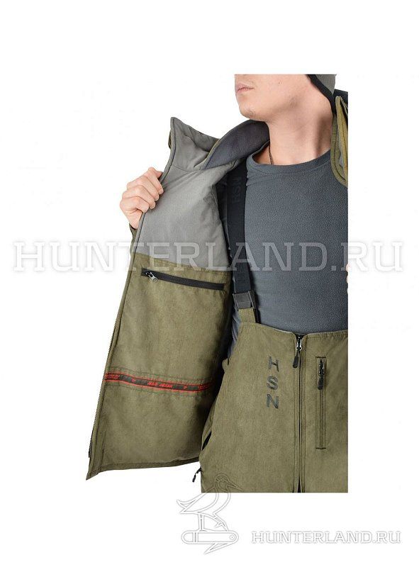 Костюм мужской зимний «Dikson I NEW» (Zamsha), олива 98123-24