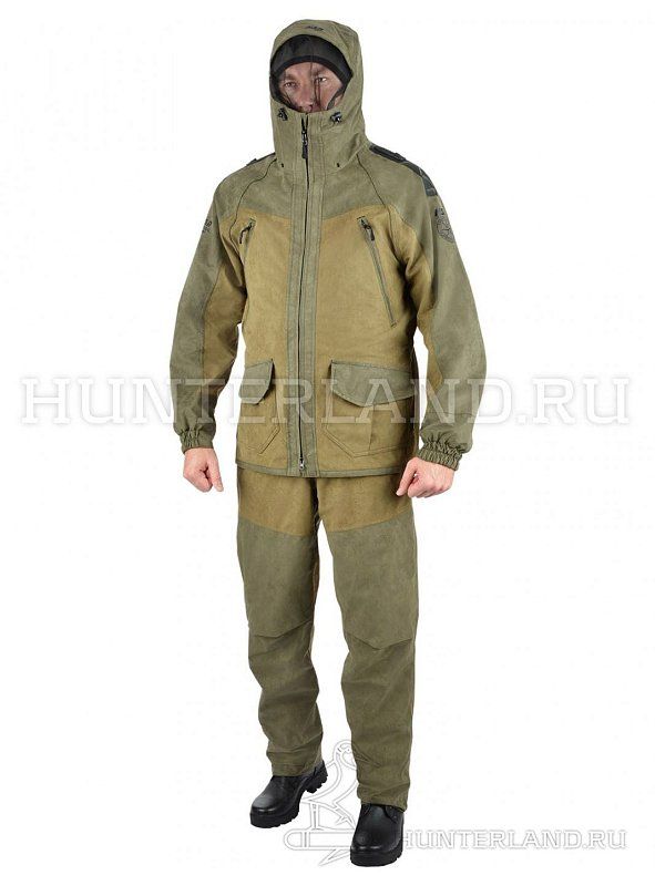 Костюм мужской демисезонный «Rambler I (-5)» (Zamsha), олива 98131-0