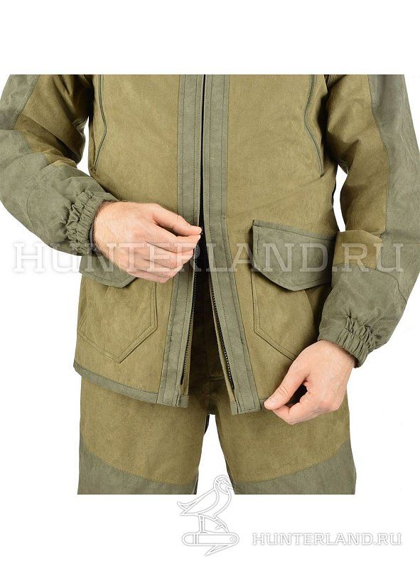 Костюм мужской демисезонный «Rambler I (-5)» (Zamsha), олива 98131-0
