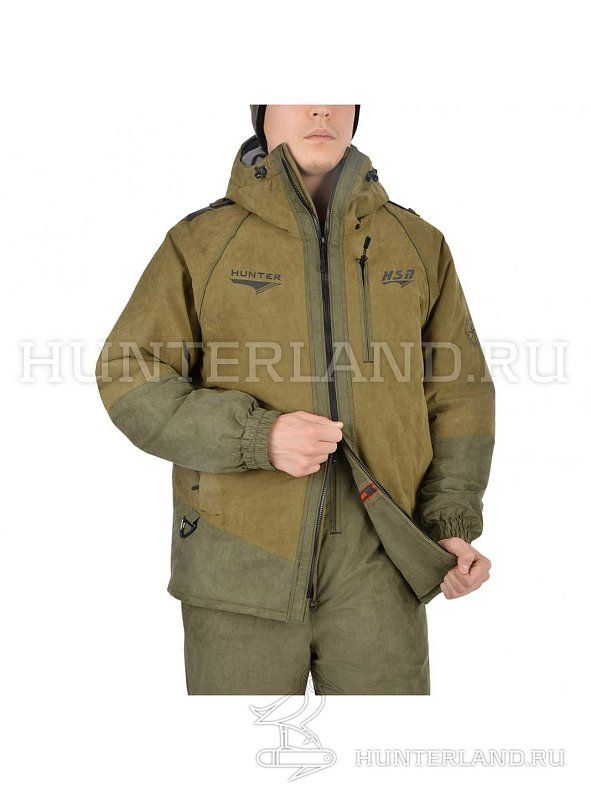Костюм мужской зимний «Dikson I NEW» (Zamsha), олива 98123-24