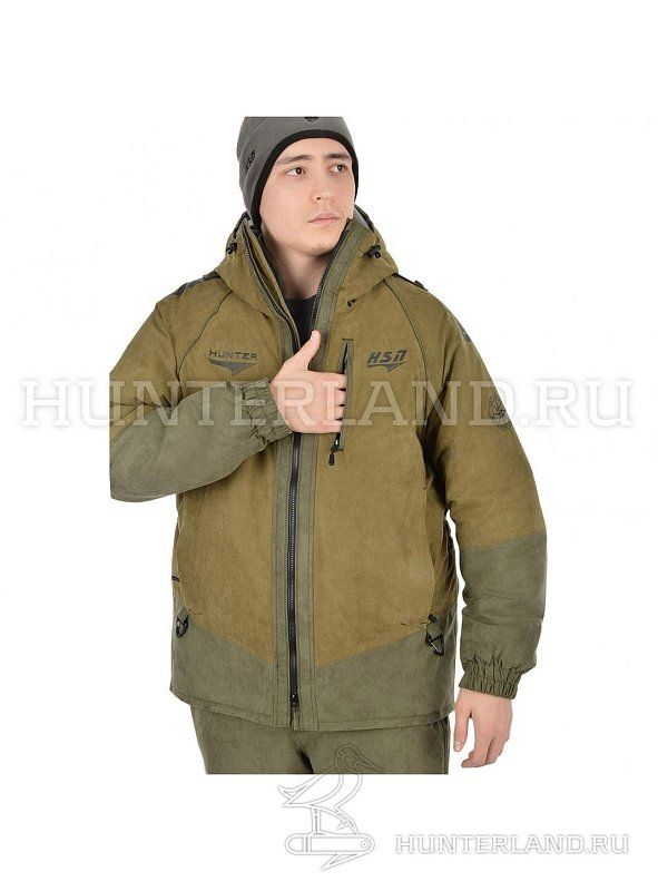Костюм мужской зимний «Dikson I NEW» (Zamsha), олива 98123-24