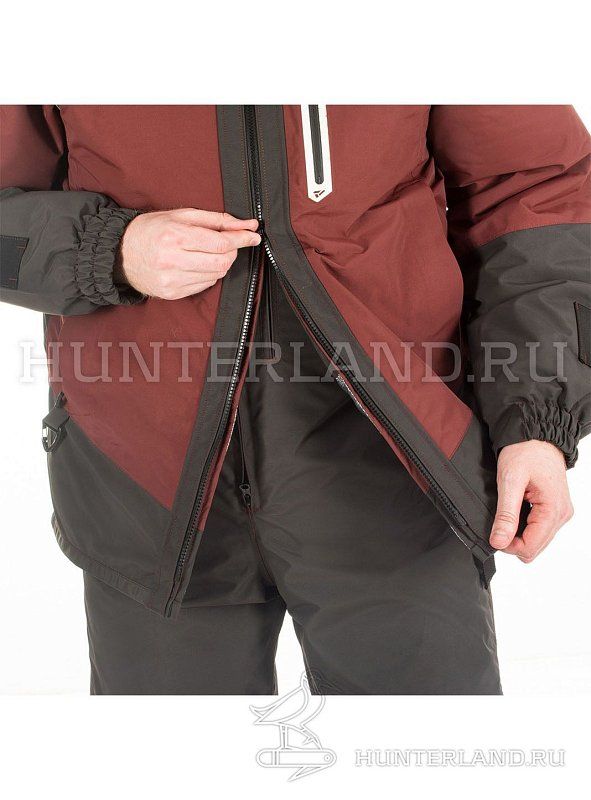 Костюм-поплавок мужской зимний «Rescuer II Comfort», махагон 98154-12