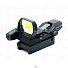 Коллиматор SightecS Laser Dual Shot Reflex Sight открытый  (4 варианта сетки, c ЛЦУ, крепление на пл 00008801