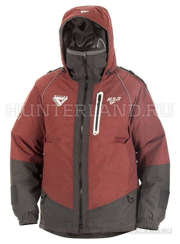 Костюм-поплавок мужской зимний «Rescuer II Comfort», махагон 98154-12