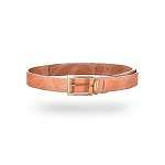 Ремень брючный светло-золотая кожа 367-1