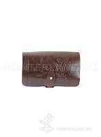 Подсумок поясной 12*12, кожа, коричневый 190330035