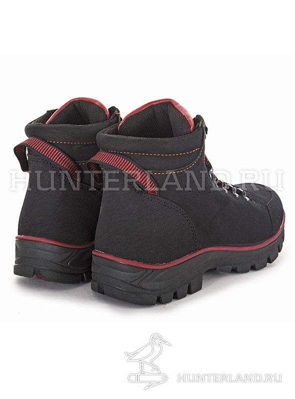 Ботинки мужские "STALKER ultra" (Нубук черный) 5016-3