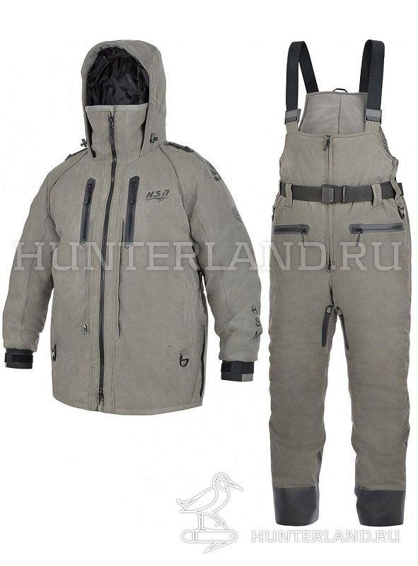 Костюм мужской демисезонный «Hunter II New (-15)» (Islandiya), серый 98128-16