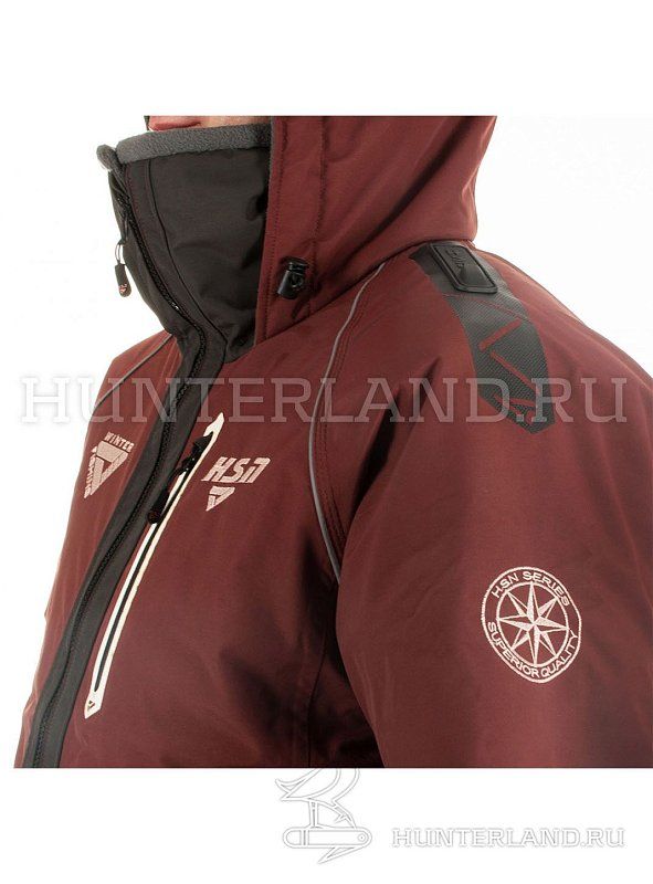 Костюм-поплавок мужской зимний «Rescuer II Comfort», махагон 98154-12