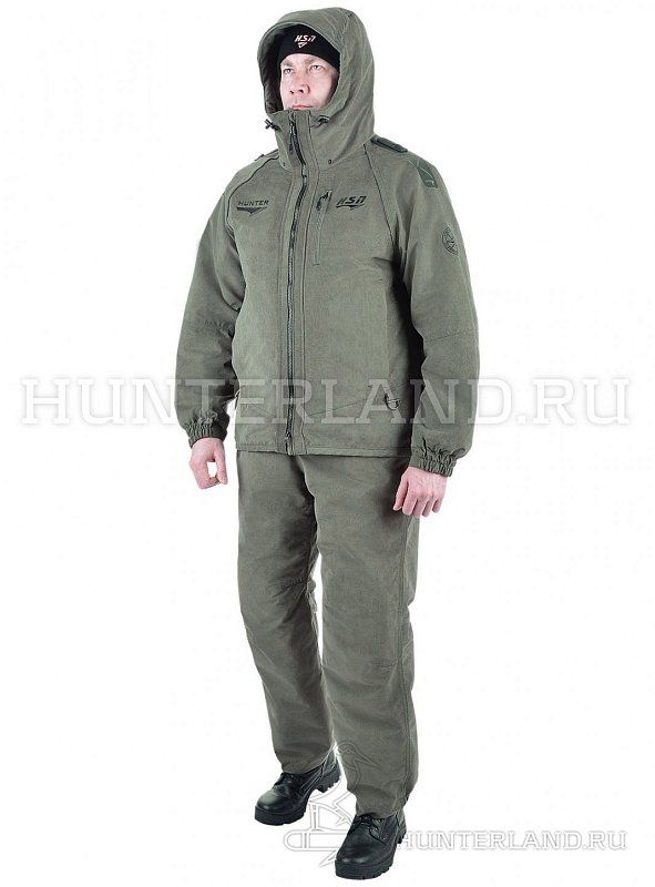Костюм мужской зимний «Dikson I NEW (-20)» (Islandiya), хаки 98133-6