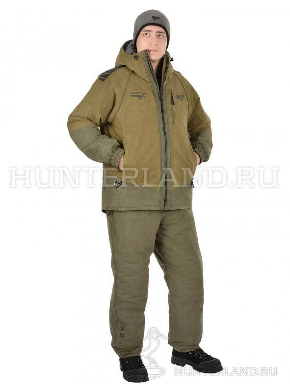 Костюм мужской зимний «Dikson I NEW» (Zamsha), олива 98123-24
